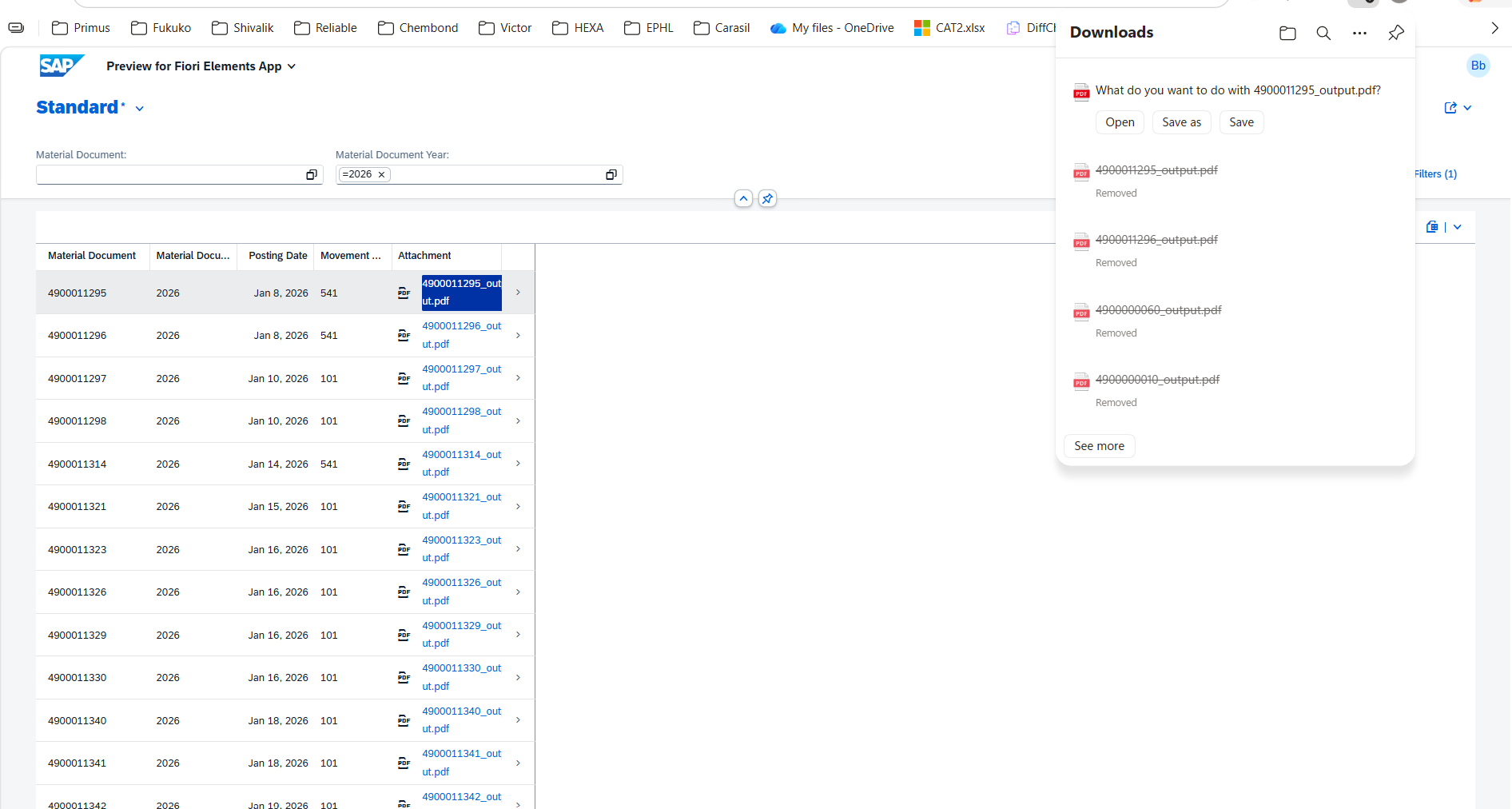Attachment Link in List Report
