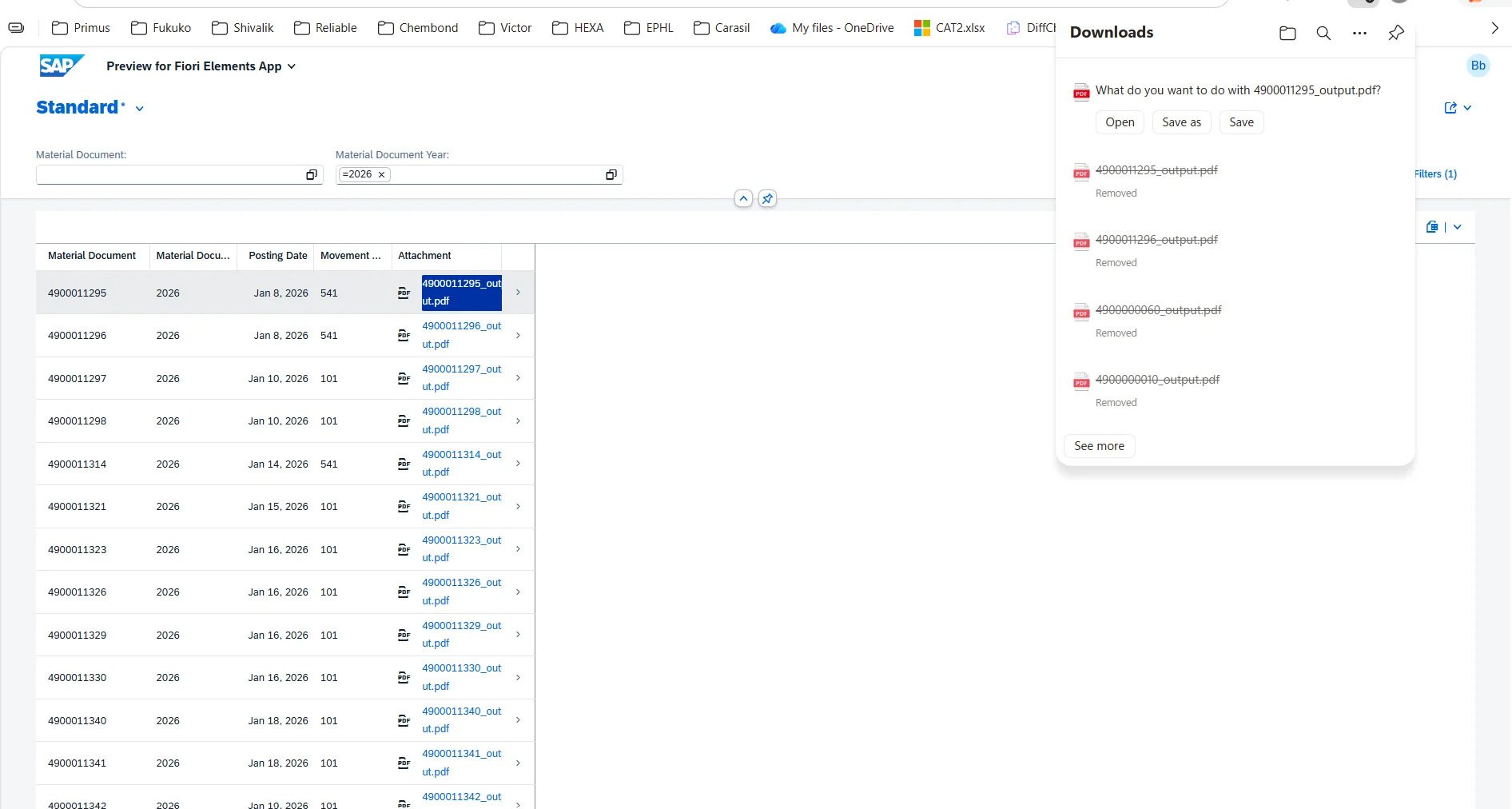 Attachment Link in List Report