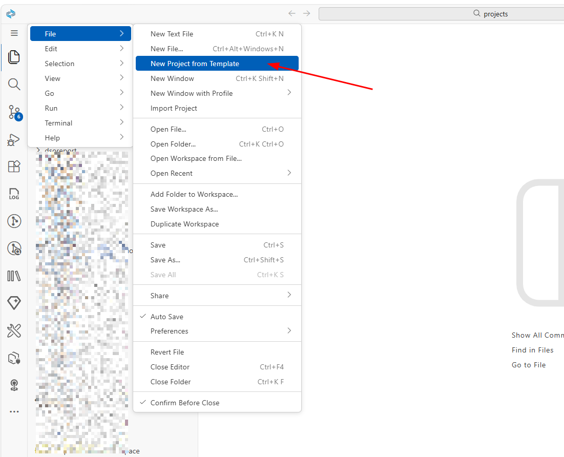 BAS application creation route