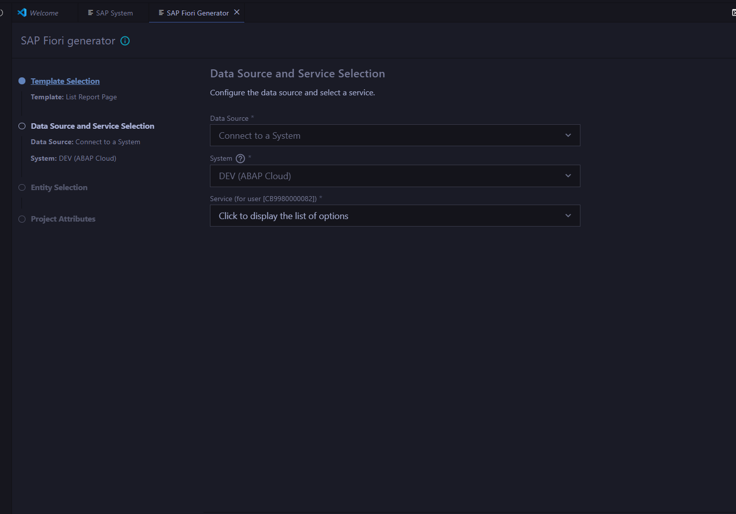 Service Binding search