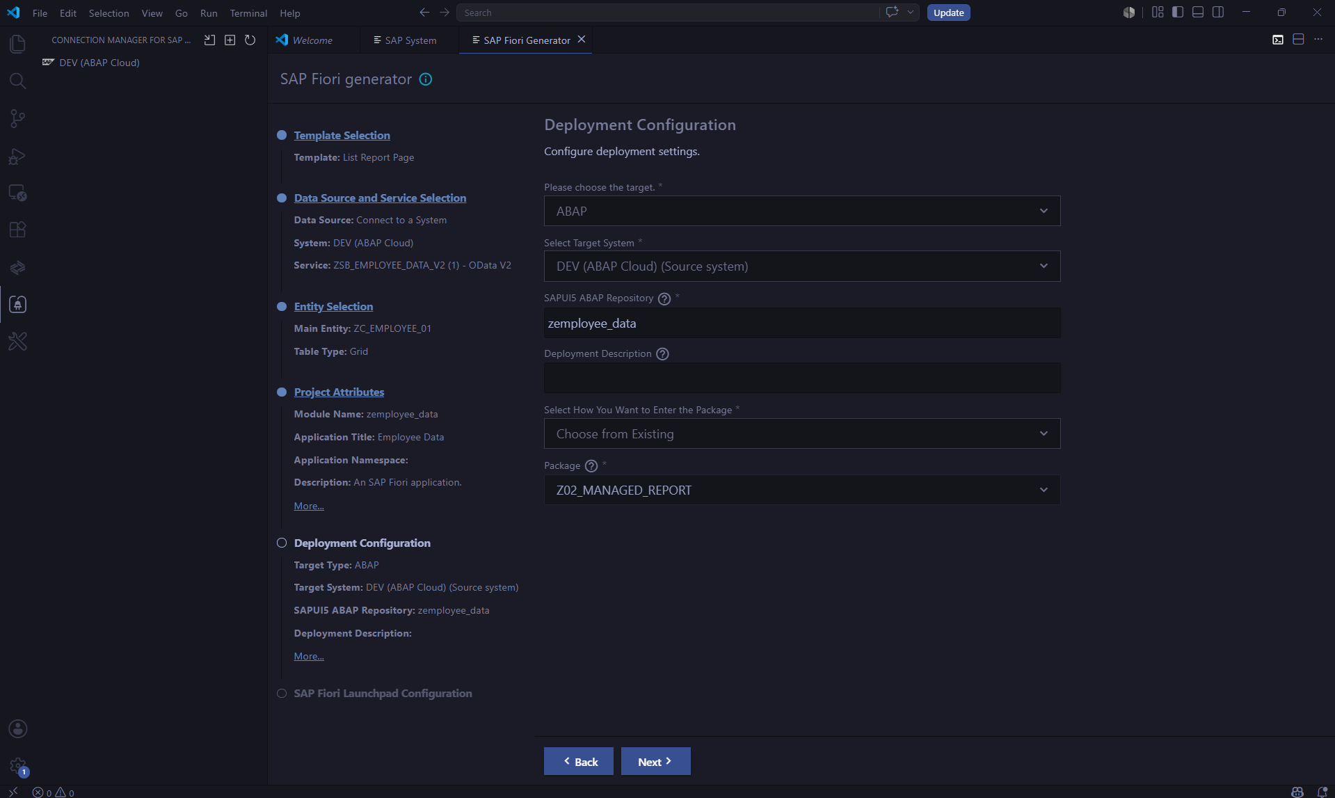 Fiori Launchpad settings