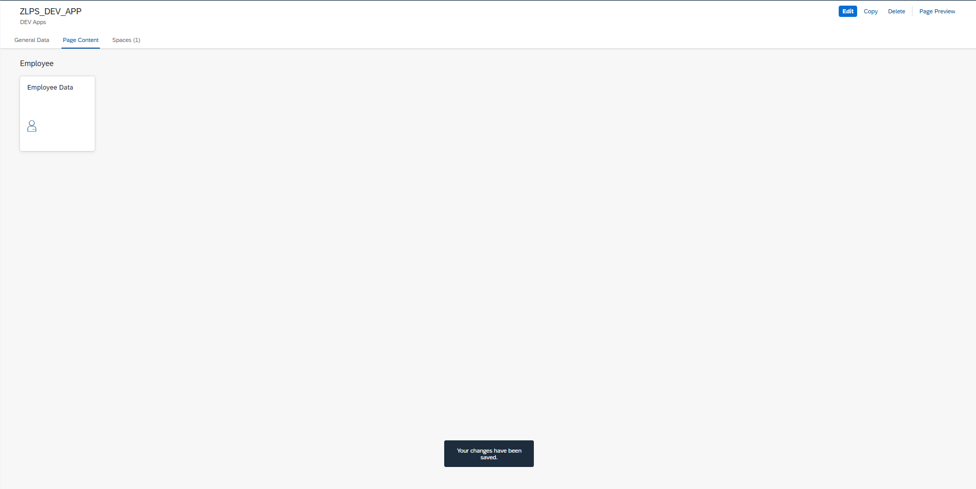 Application added and saved