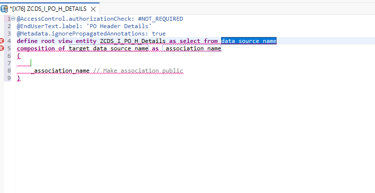 Generated boilerplate code