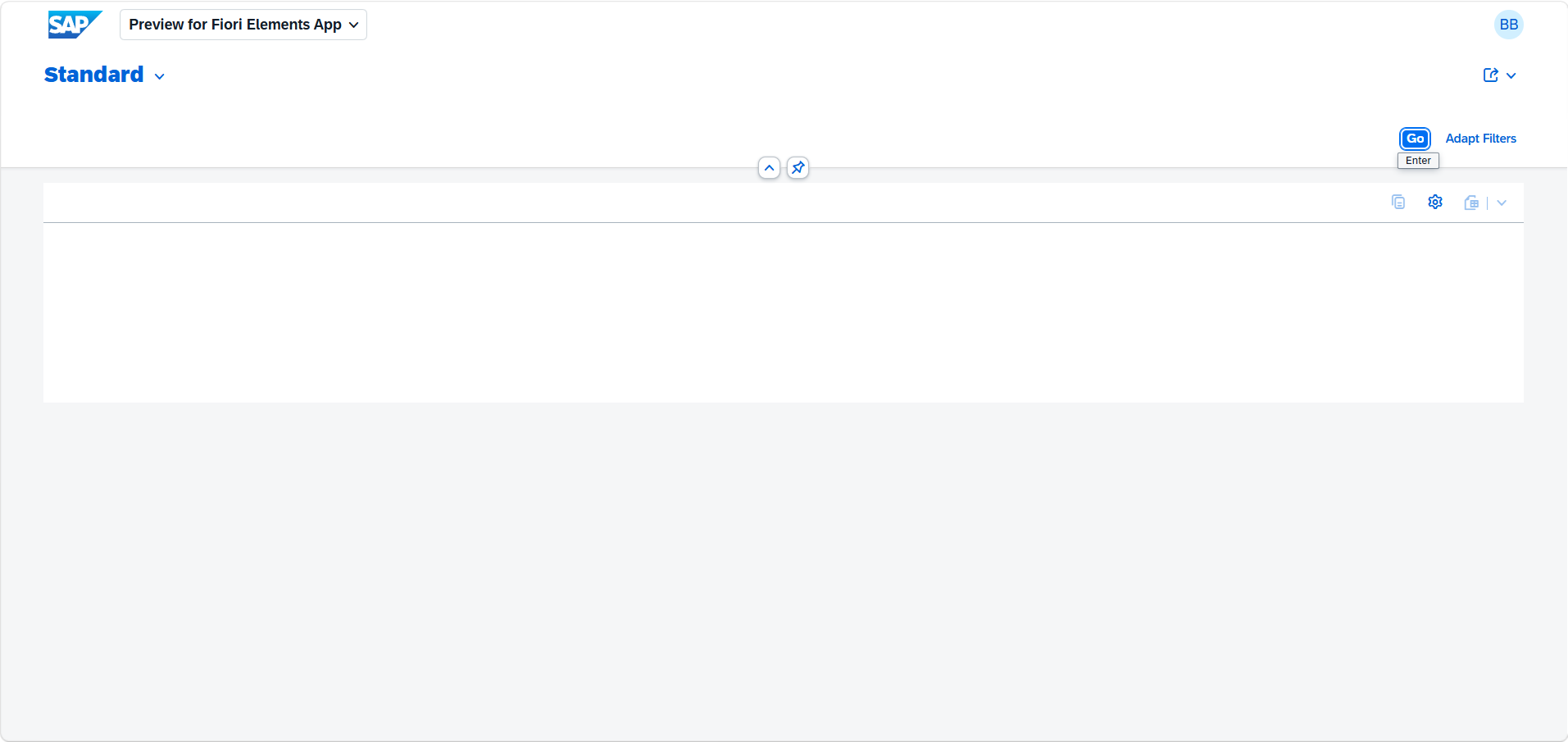 Initial report with no annotations