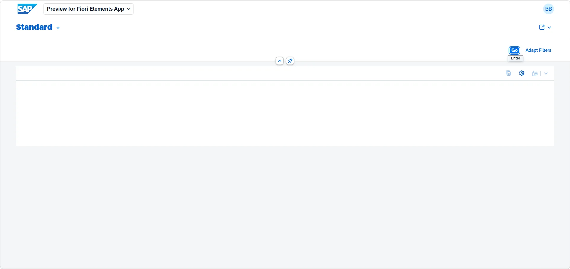 Initial report with no annotations